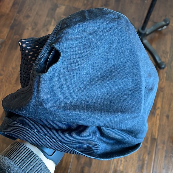 Black JoyLab Two Tiered Sports Bra with Mesh Detailing - Picture 10 of 12